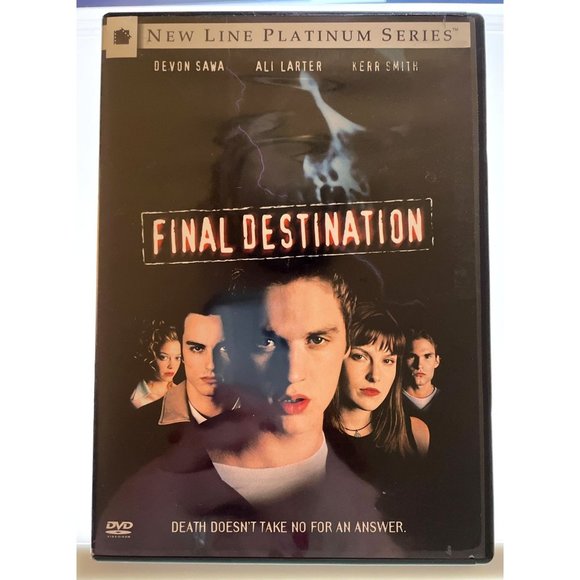 Final Destination Movie DVD 2000 with Devon Sawa Ali Larter and Kerr Smith - Picture 1 of 3